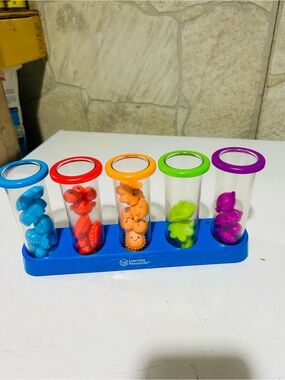 Learning Resources color sorting microbes set